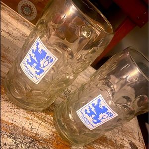 Beer mugs glass